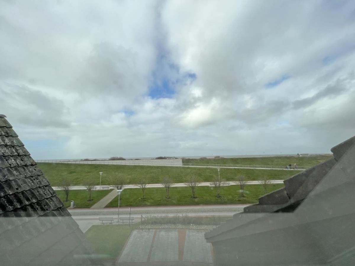 Deichblick 6 In Norddeich- Urlaub Mit Meerblick Am Strand Norden Exterior photo